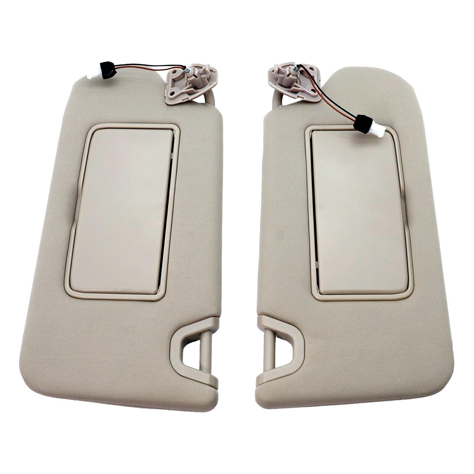 NEW For 2013-2018 Nissan Altima 1 Pair Set Driver&Passenger Sun Visor Beige R/L