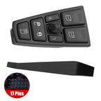 Power Window Control Switch Front Left for 05-16 Volvo VN VNL 21628532 22569484