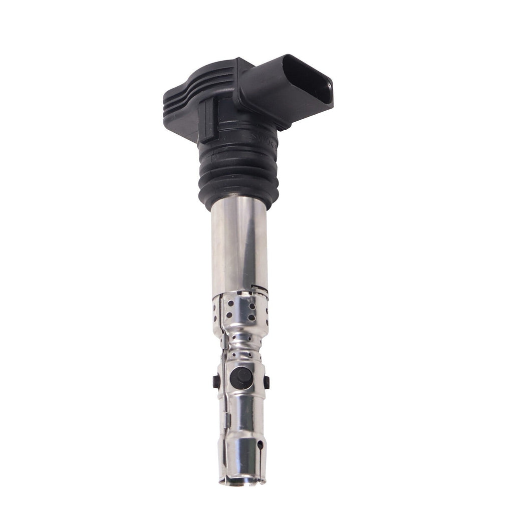 4Pcs Ignition Coils & Spark Plugs For Audi TT A3 VW Golf Seat Ibiza 06A905115A
