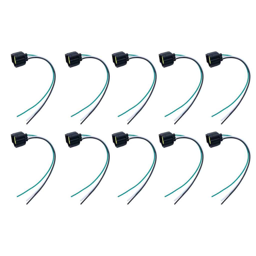 For Ford Lincoln Brake Fluid Level Sensor Connector Pigtail Wire Harness Set 10