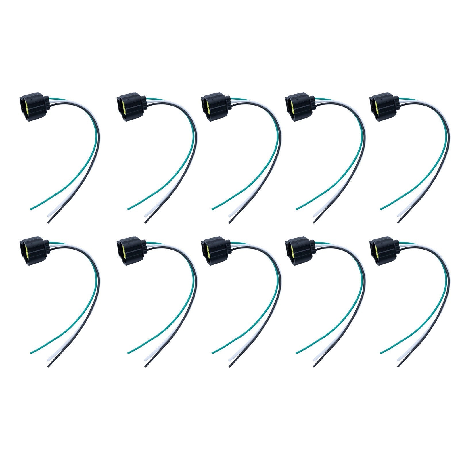 For Ford Lincoln Brake Fluid Level Sensor Connector Pigtail Wire Harness Set 10