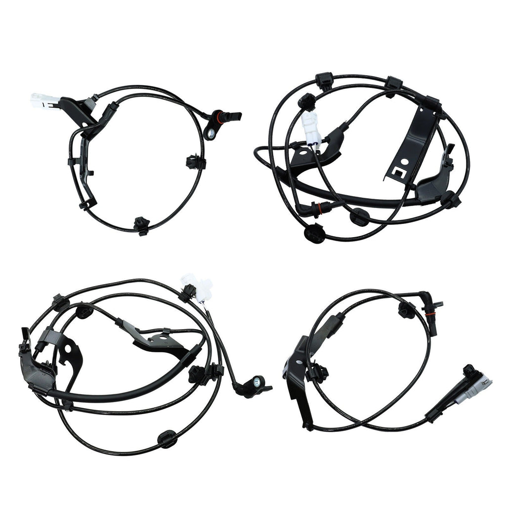 Set of 4 Front & Rear ABS Wheel Speed Sensor For Toyota Hilux Viii Pickup 15-21