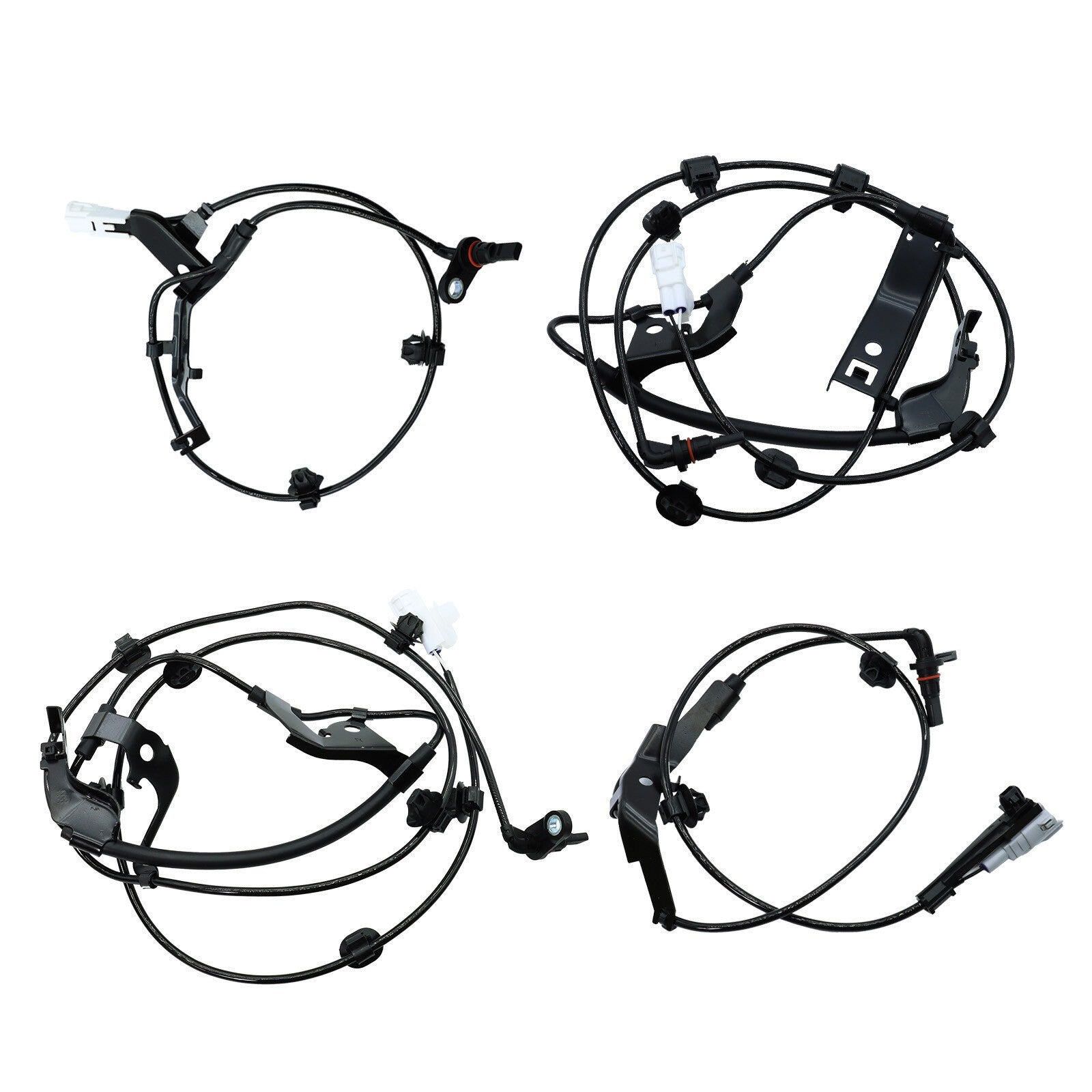 Set of 4 Front & Rear ABS Wheel Speed Sensor For Toyota Hilux Viii Pickup 15-21