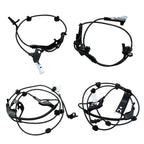 Set of 4 Front & Rear ABS Wheel Speed Sensor For Toyota Hilux Viii Pickup 15-21