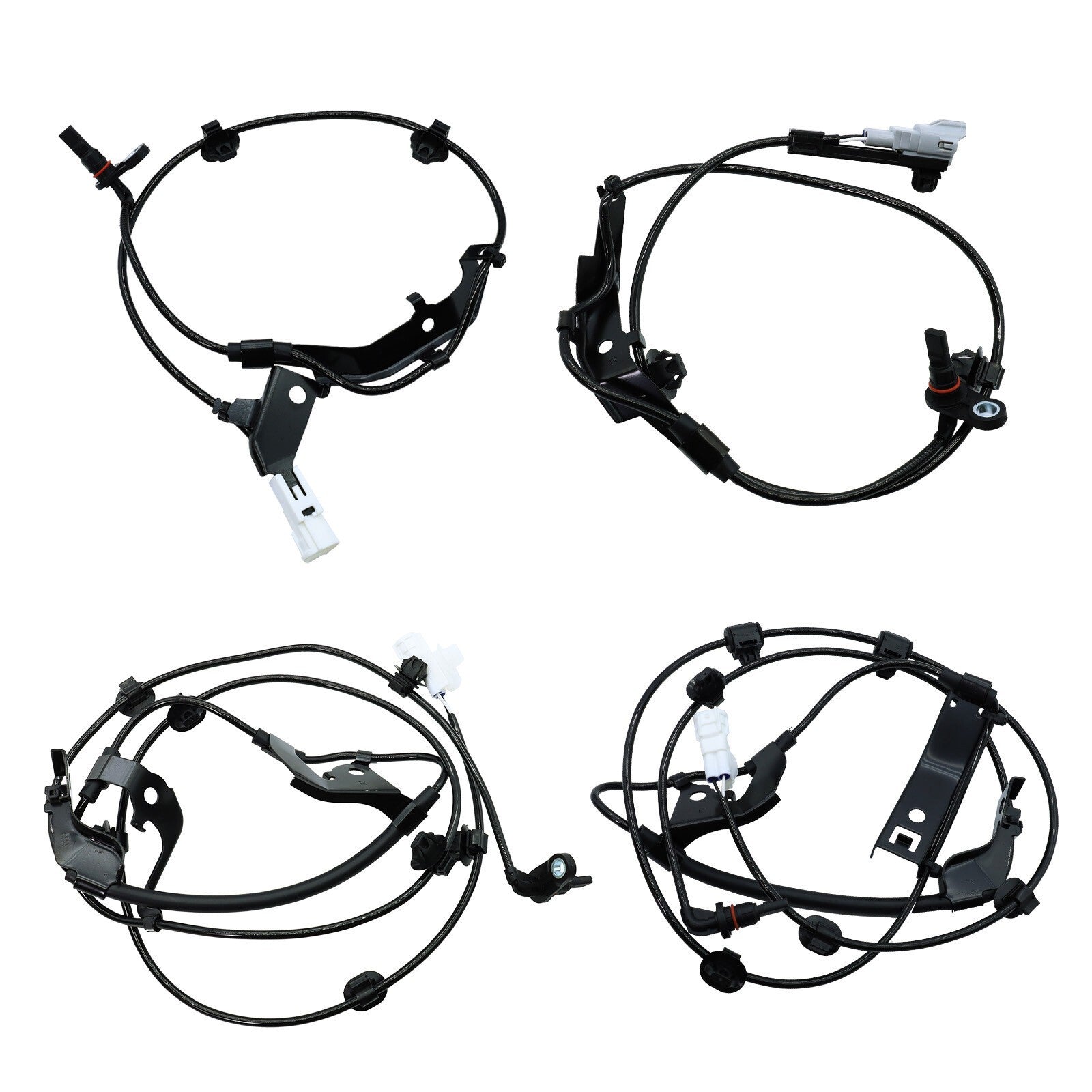 Set of 4 Front & Rear ABS Wheel Speed Sensor For Toyota Hilux Viii Pickup 15-21