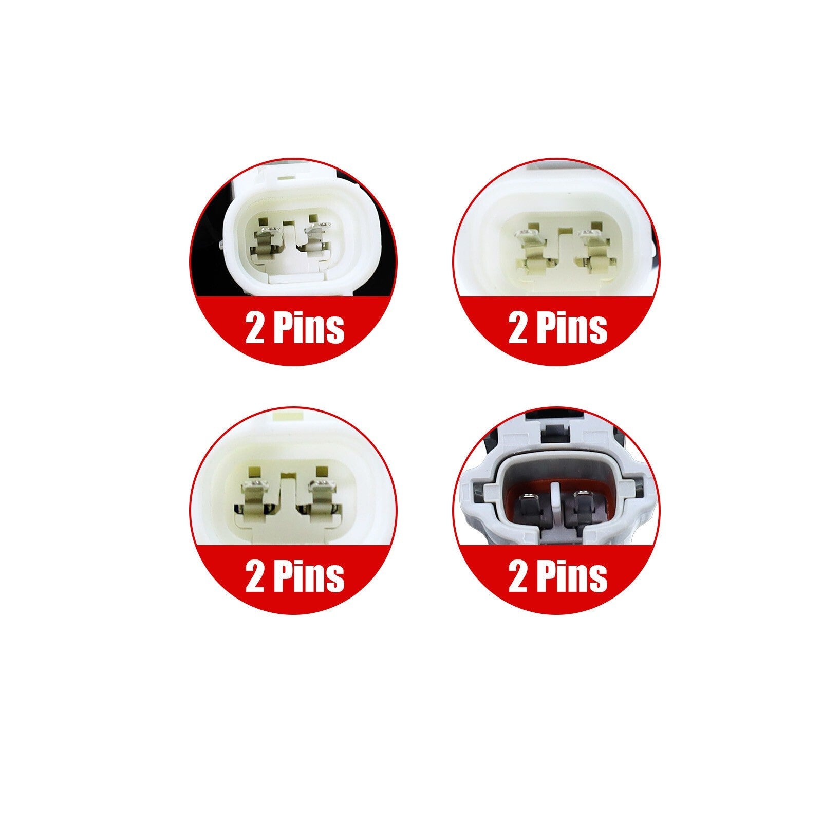 Set of 4 Front & Rear ABS Wheel Speed Sensor For Toyota Hilux Viii Pickup 15-21