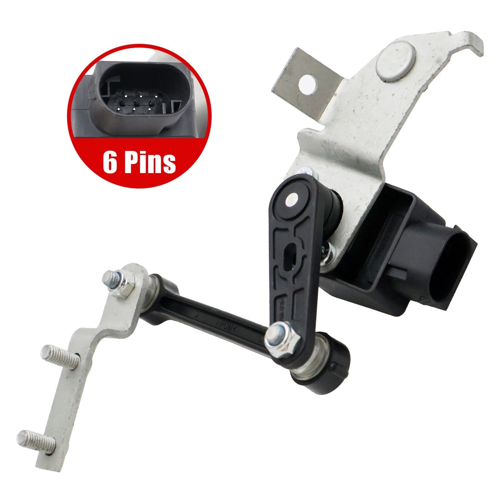 Rear Left Ride Height Level Sensor for Volvo S60 S80 V60 V70 XC60 XC70 31288273