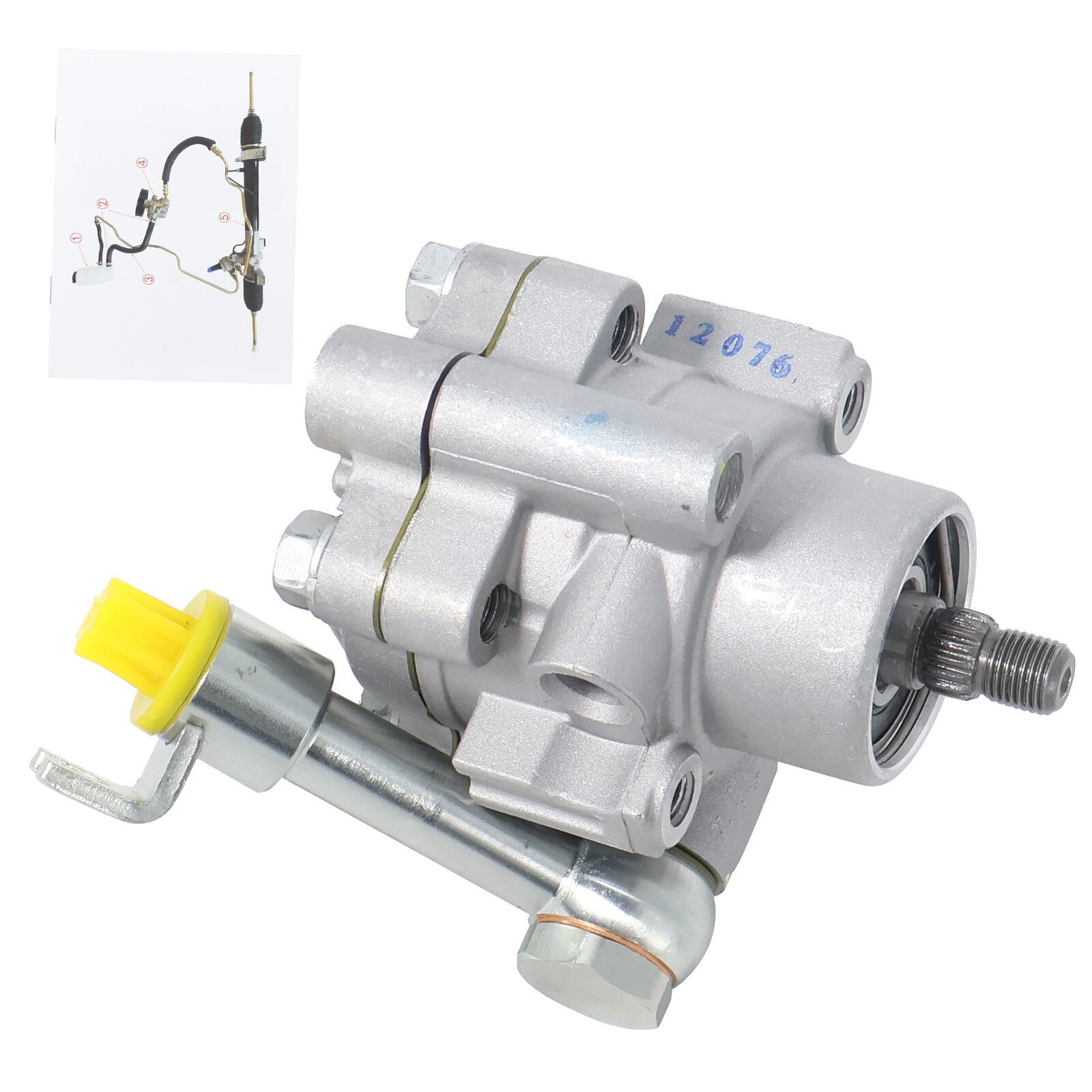 Power Steering Pump For Nissan Altima Maxima Quest 3.5L V6 49110CK000 21-5407