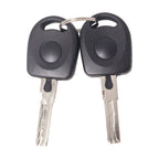 For VW JETTA IGNITION SWITCH LOCK ASSEMBLY W/ 2x Intelligent KEY SHELL & 2x Key