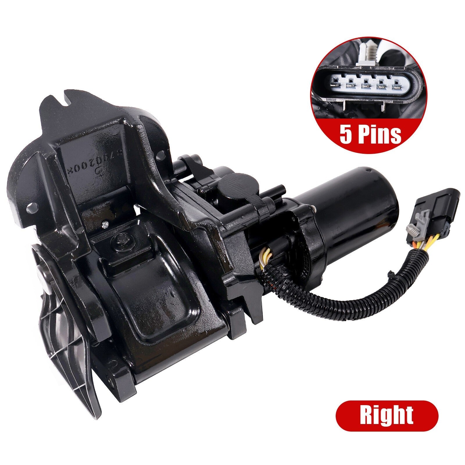 For Chevrolet GMC 25971283 Passenger Side Power Running Board Motor w/Bracket