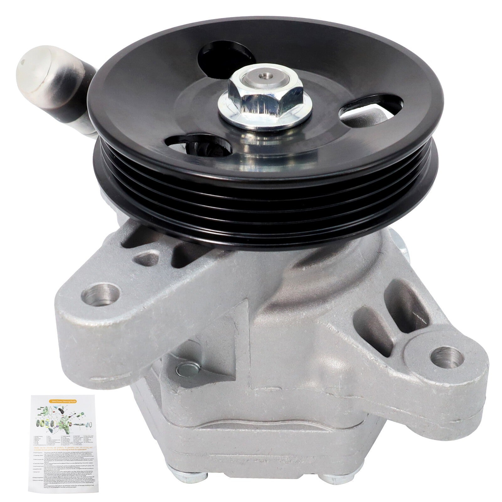 Power Steering Pump 21-5267 w/Pulley for 2001-05 Acura EL Honda Civic 1.7L