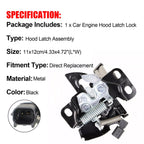 For 2012-2015 Honda Civic 1.5L 1.8L 2.4L Hood Latch Lock 74120-TR0-A01