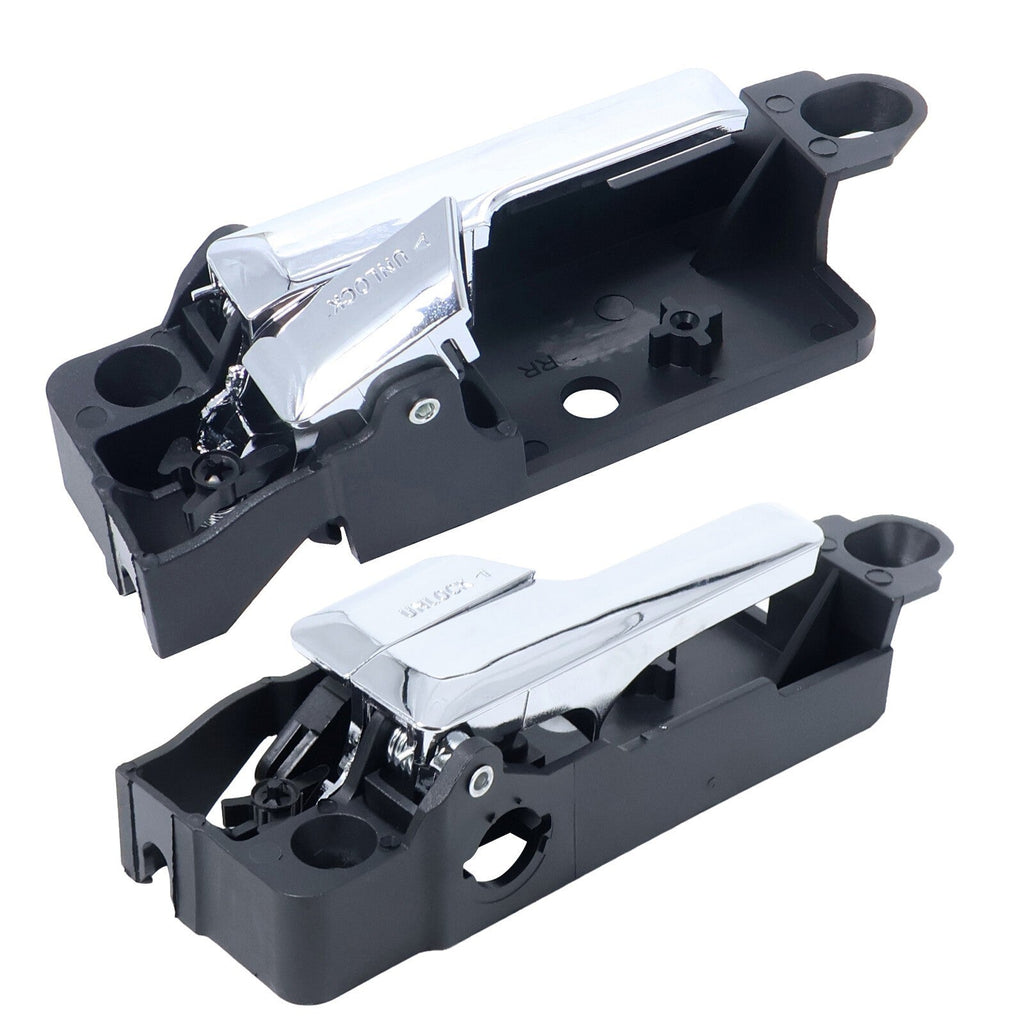2x Interior Door Handle Rear For Ford Fusion Mercury Lincoln FO1553115 FO1552115