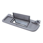 1 PAIR Gray Sun Visors Left & Right Side Replacement for 2006-2011 Honda Civic
