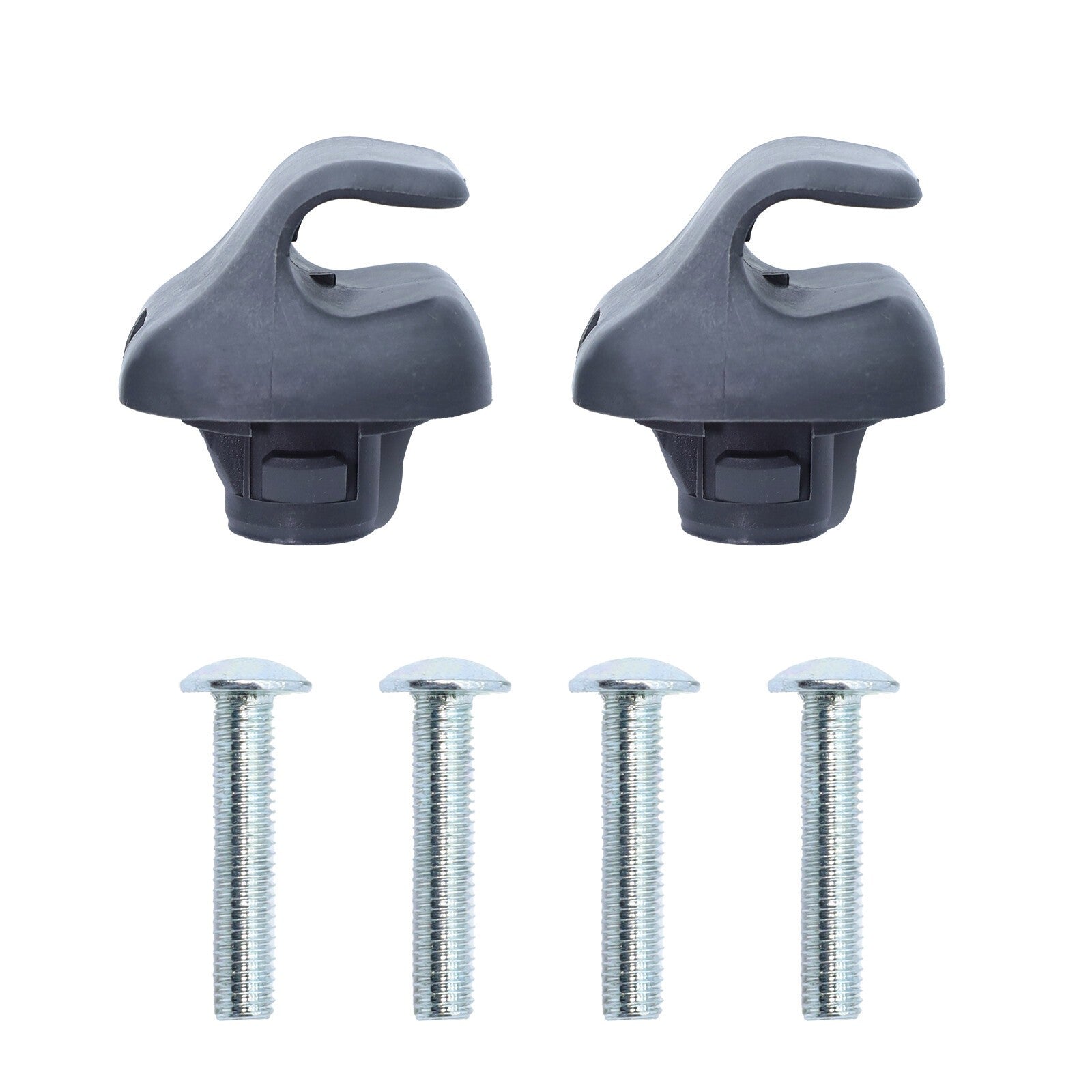 1 PAIR Gray Sun Visors Left & Right Side Replacement for 2006-2011 Honda Civic