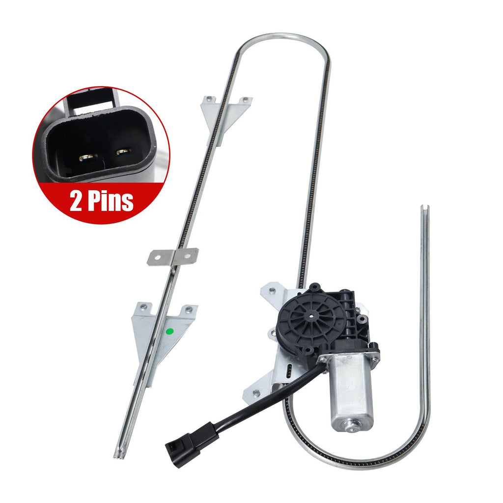 New Front Left Power Window Regulator w/Motor R211005 For Kenworth C500 T600A