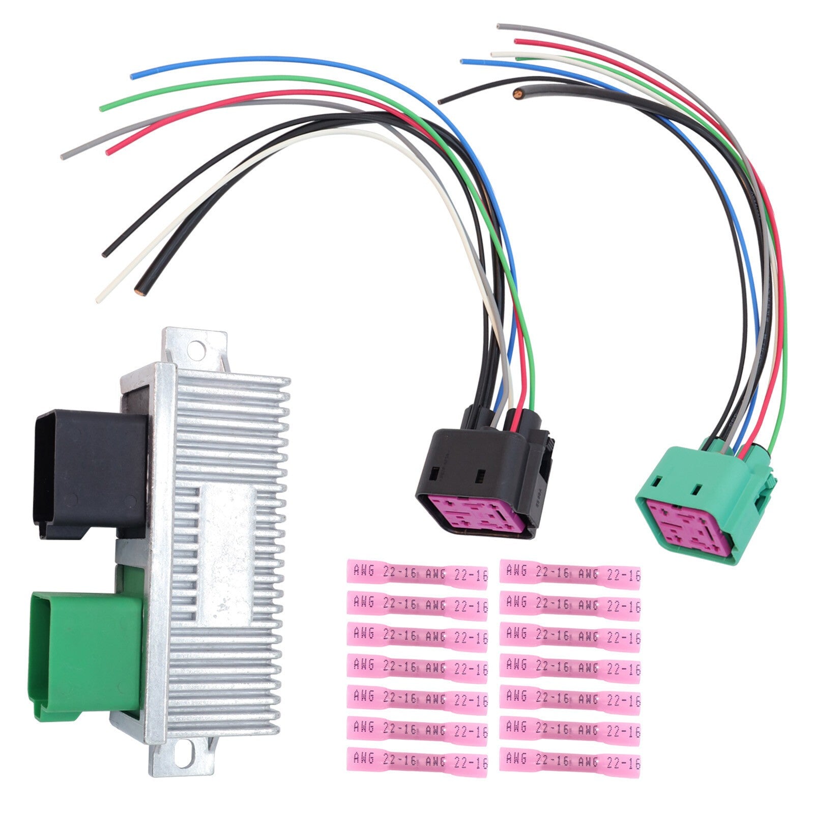 For 6.0L 6.4L Powerstroke Diesel Glow Plug Control Module GPCM W/Pigtail Harness