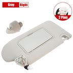 Right Passenger Side Sun Visor w/Lights &Clip For Nissan Altima S Sedan 4-Door