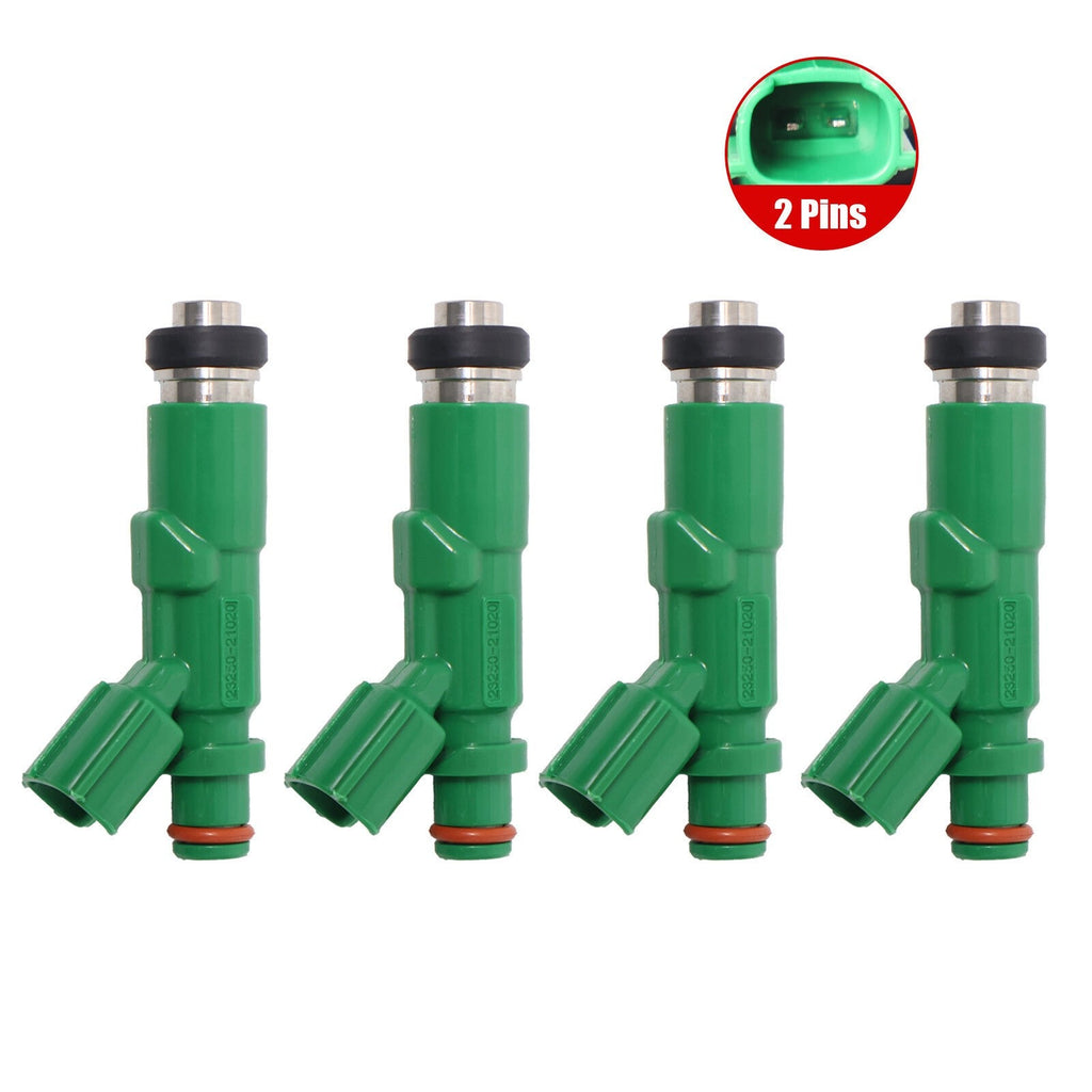 For Toyota Prius Scion Xa Xb 00-09 4X Fuel Injectors 23250-21020