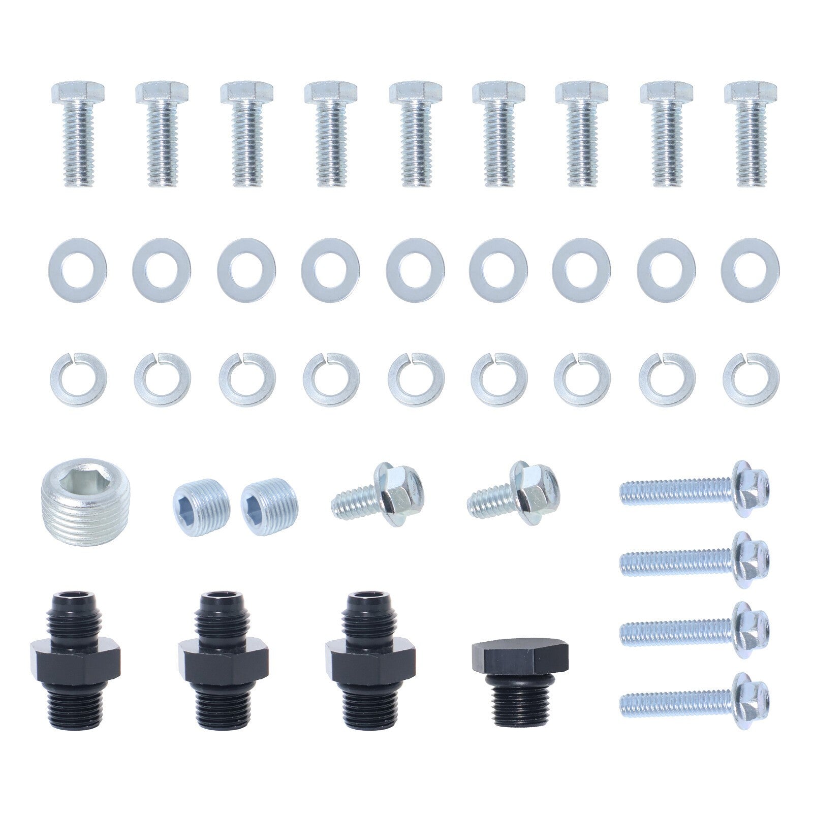 EFI Multi-port Intake Manifold Kit For Chevrolet Buick GMC Oldsmobile V8 Silver