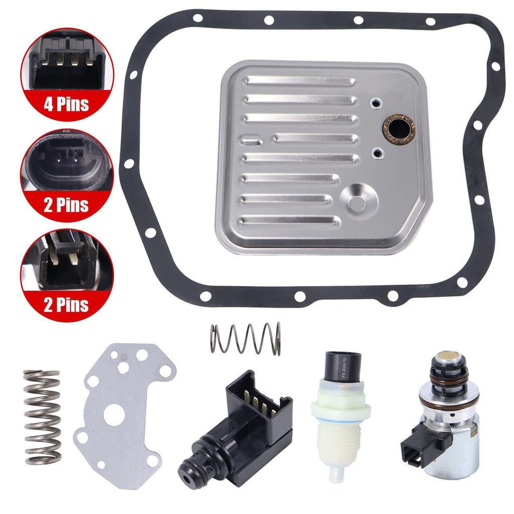 A518 46RE 47RE Transmission Solenoid Service Kit For Dodge Dakota Ram 1500 Jeep