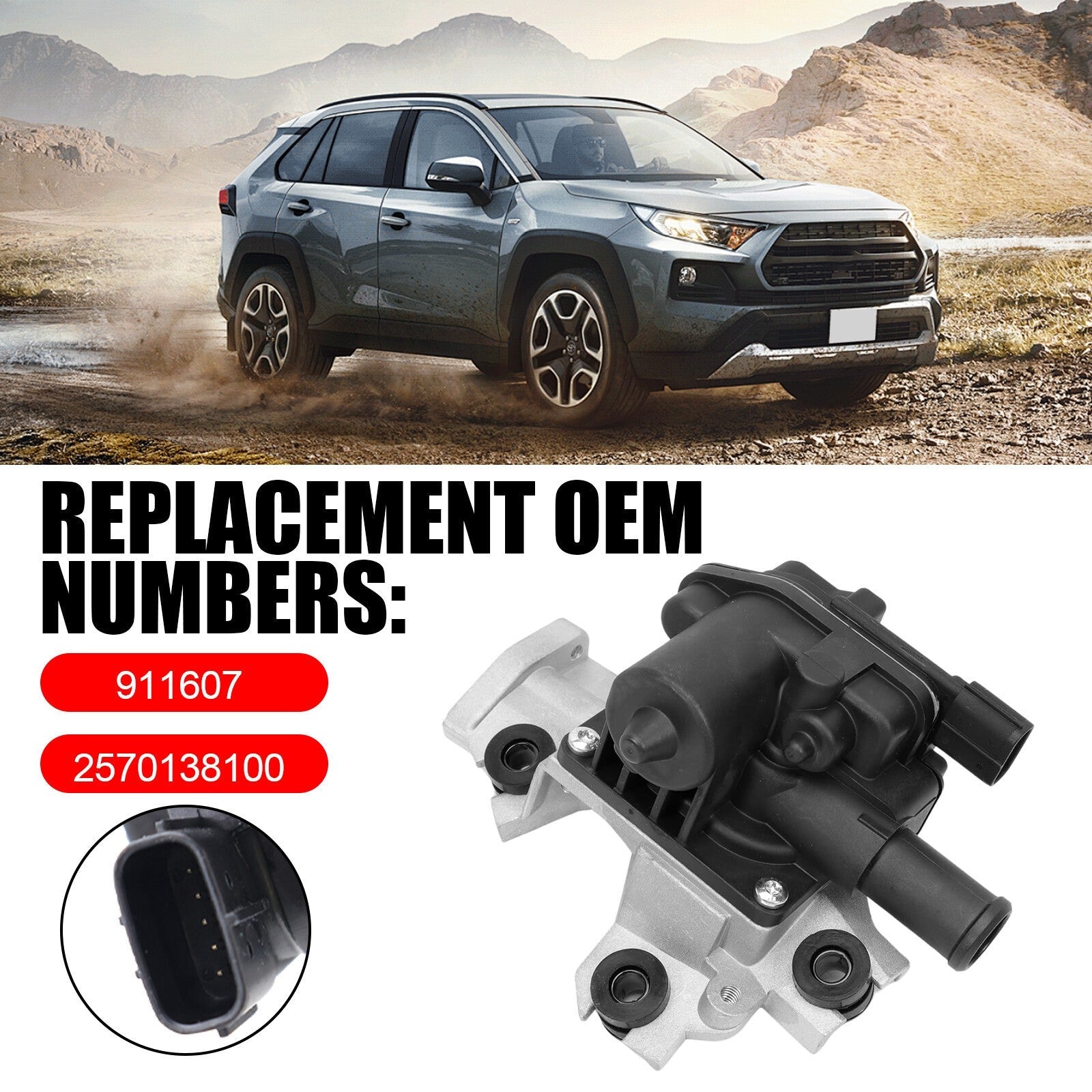 Secondary Air Injection Check Valve Right 911-607 for Toyota Lexus GX460 10-13