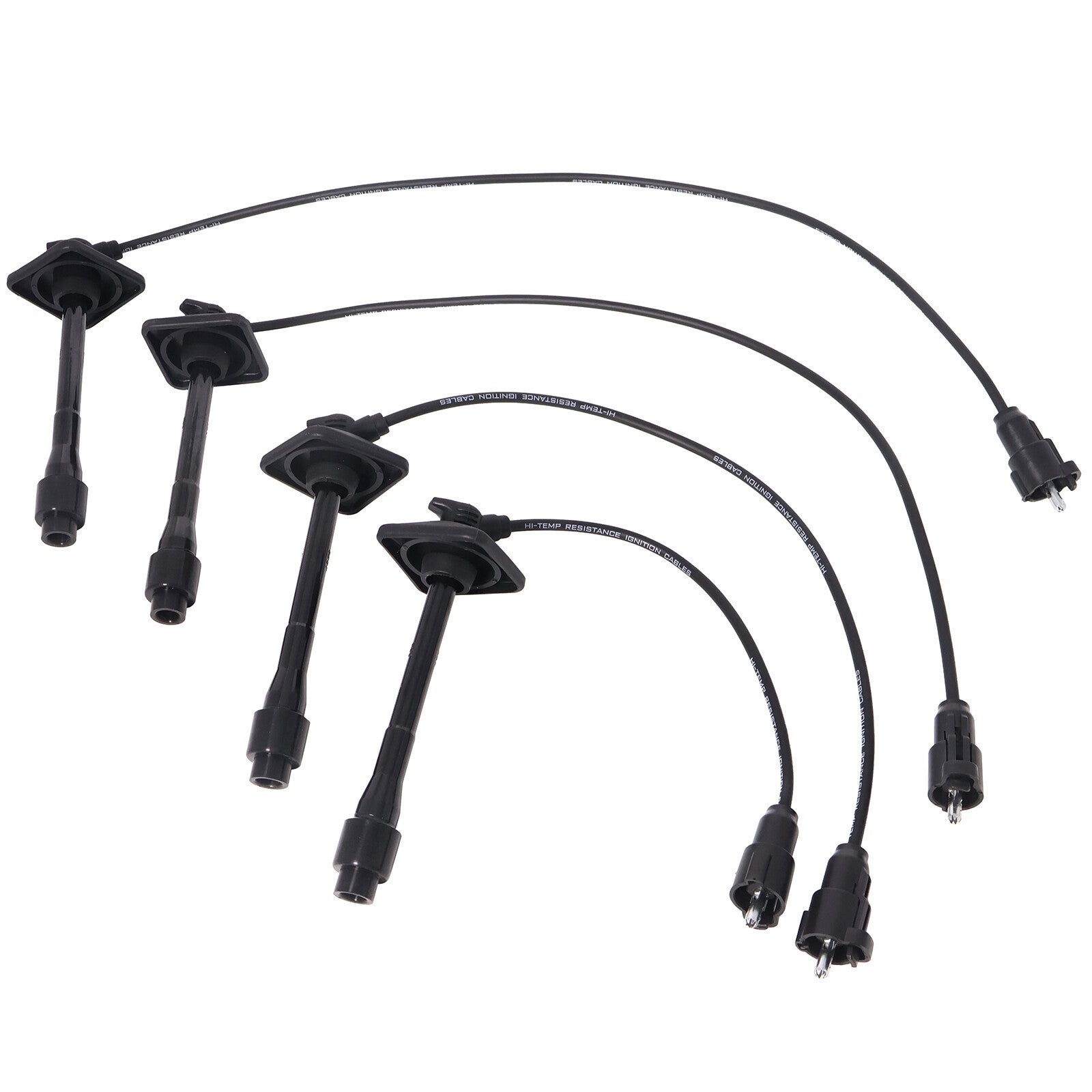 2 x Ignition Coil & Connector Pigtail Plug + 4 x Spark Plug Kit For Toyota Camry
