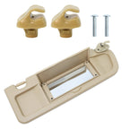 83230-SNA-A01ZA Sun Visor W/2 Clips For 2006-2011 Honda Civic Right Side Beige
