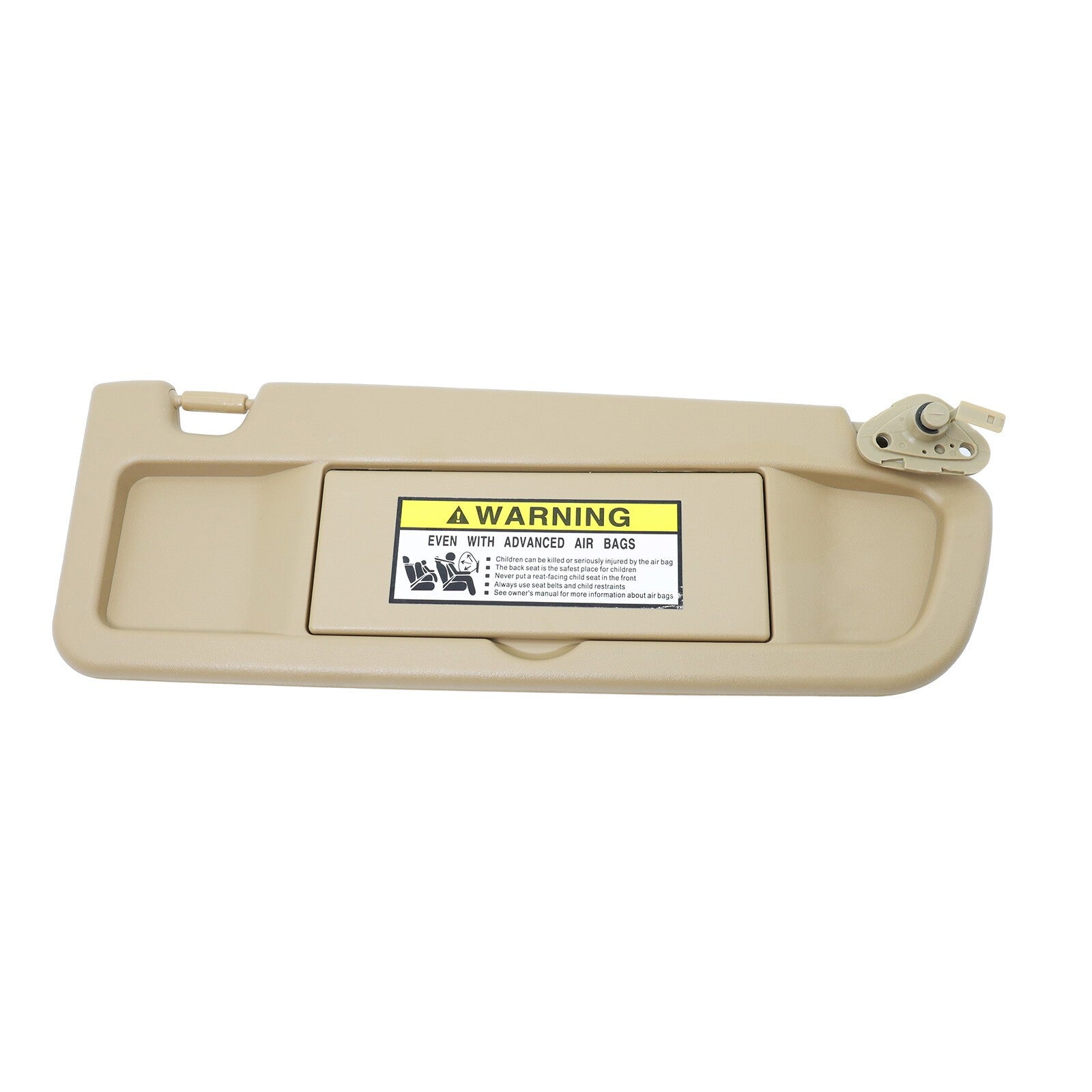 83230-SNA-A01ZA Sun Visor W/2 Clips For 2006-2011 Honda Civic Right Side Beige