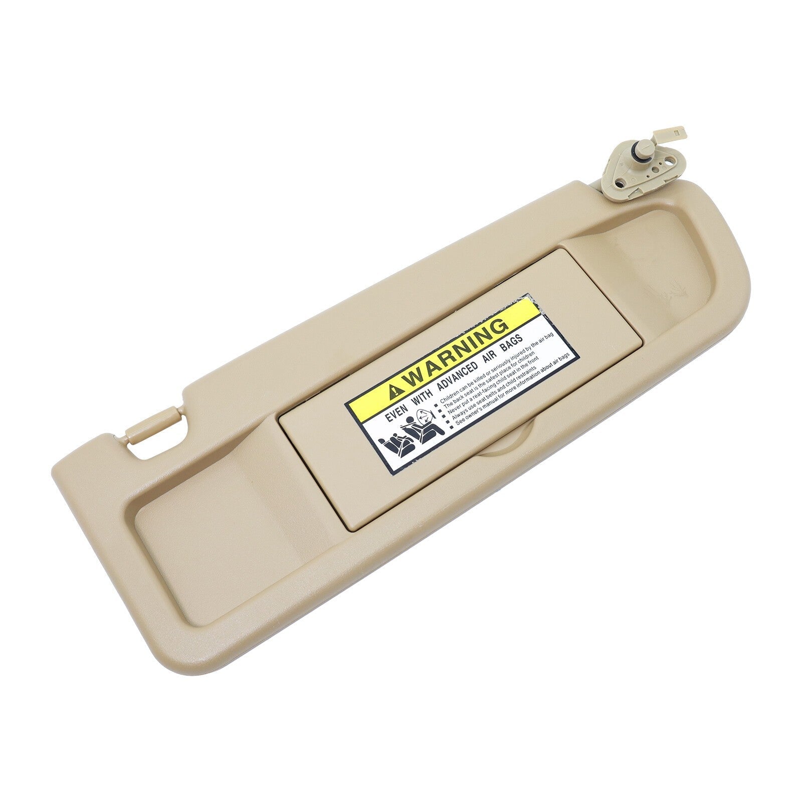 83230-SNA-A01ZA Sun Visor W/2 Clips For 2006-2011 Honda Civic Right Side Beige