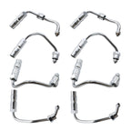 8Pcs Fuel Injector Lines Stainless Steel 97188723 for 01-04 Chevy GMC Sierra V8