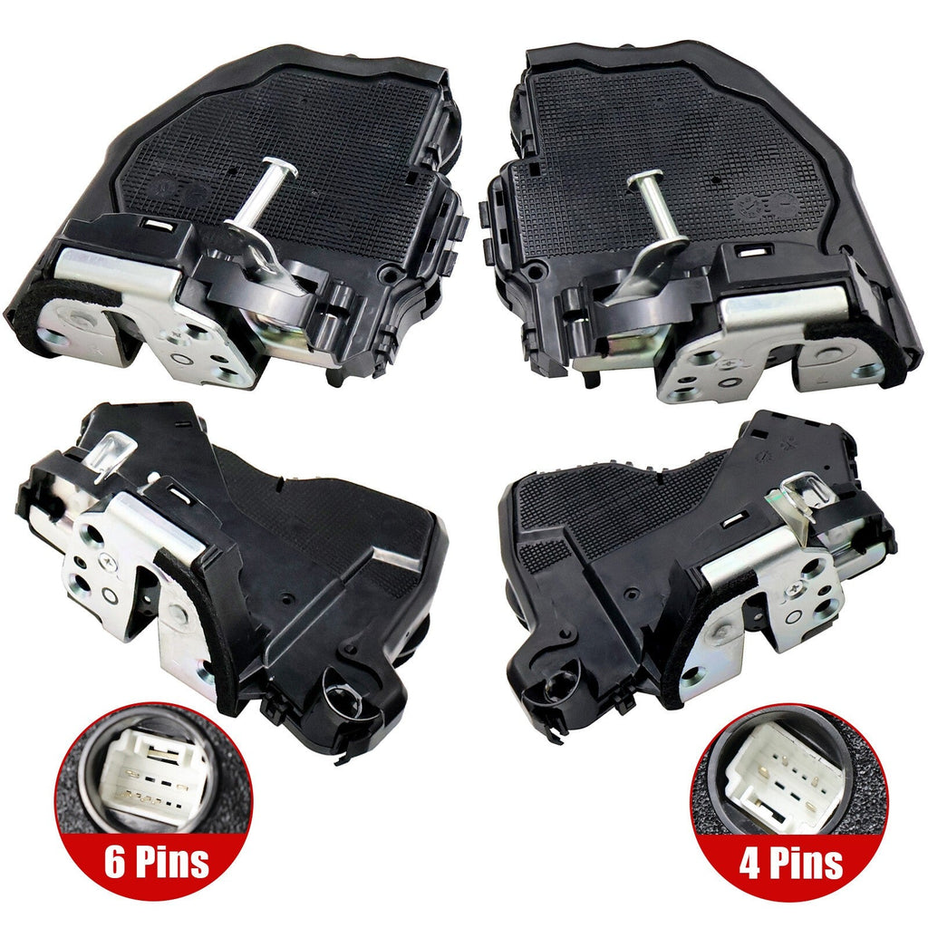 4Pcs Front and Rear Door Lock Actuator For 2007-2019 Toyota Highlander 931401