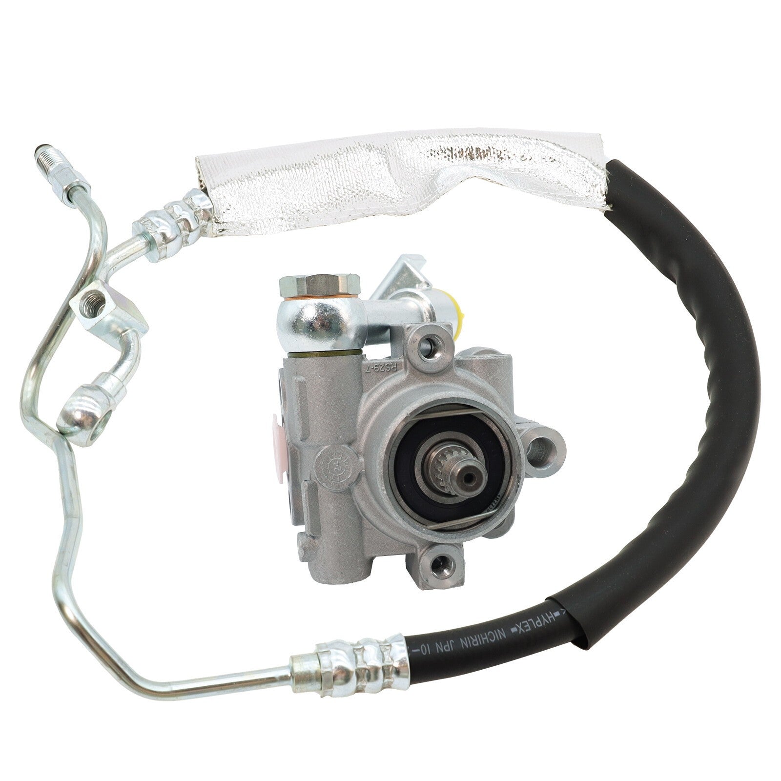 Power Steering Pump W/Pressure Hose For Nissan Quest  Altima  Maxima 02-09 3.5L
