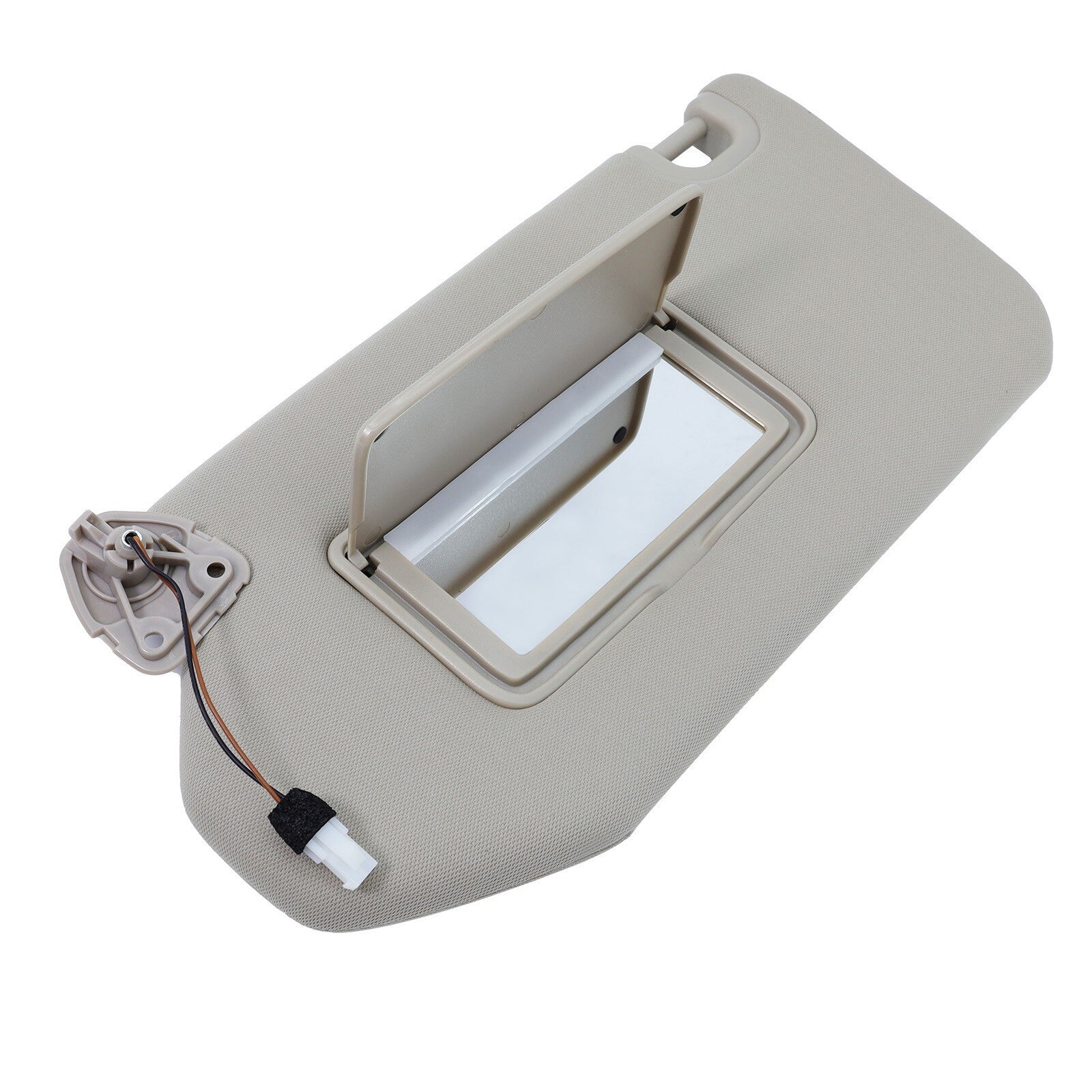 Left Driver Beige Sun Visor w/Lights For Nissan Pathfinder 2013-2019 96401-9PB0A