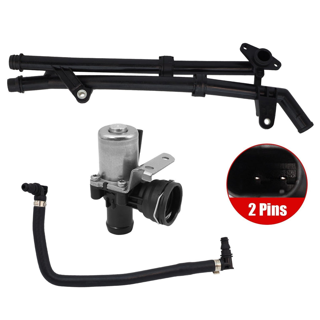 1 Reservoir Hose&1 Water Pump&Water Pump-Cooling Pipe For Mercedes-Benz C250
