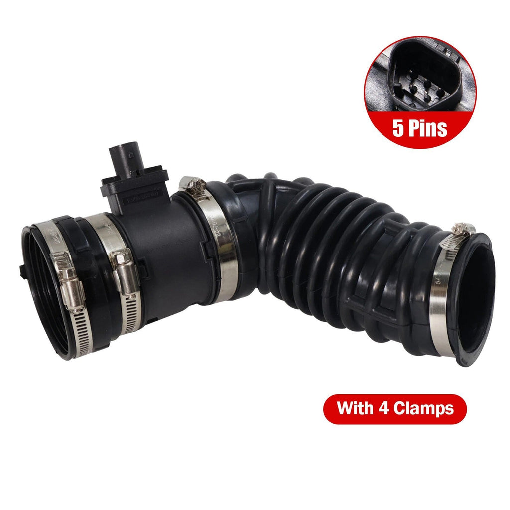 Air Cleaner Outlet Duct Hose W/ Mass Air Flow Sensor For Chevrolet 1.6L 96808176