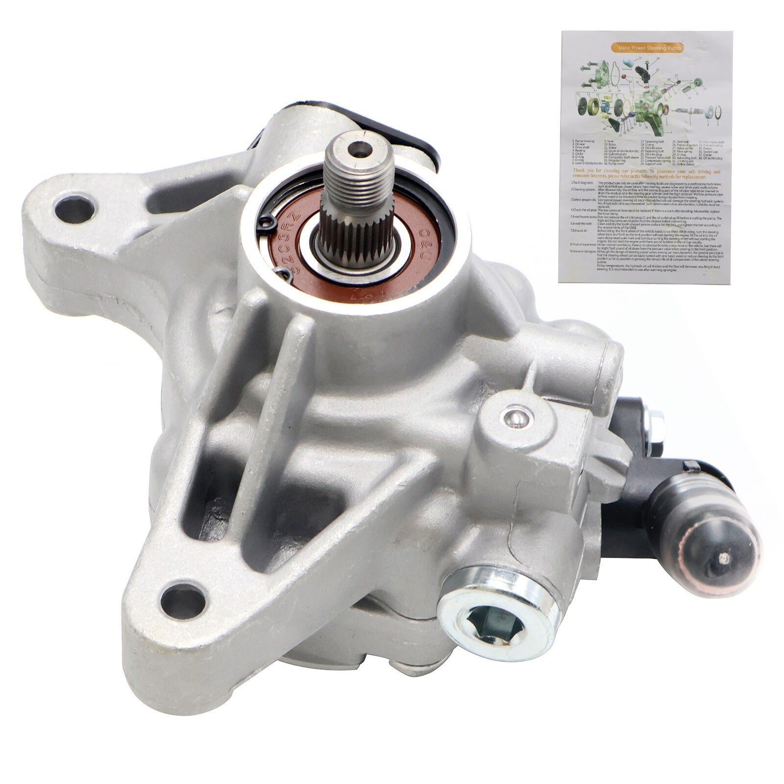 For Honda CR-V Element Accord TSX Acura RDX RSX Power Steering Pump 21-5419