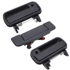 Front Exterior Door Handle Set of 3 For 1989-1995 Toyota Pickup DLX 2-Door
