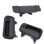 Front Exterior Door Handle Set of 3 For 1989-1995 Toyota Pickup DLX 2-Door
