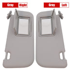 New Fits Toyota Corolla E160/E170 14-17 Gray LH+RH Sun Visor Panel&Makeup Mirror