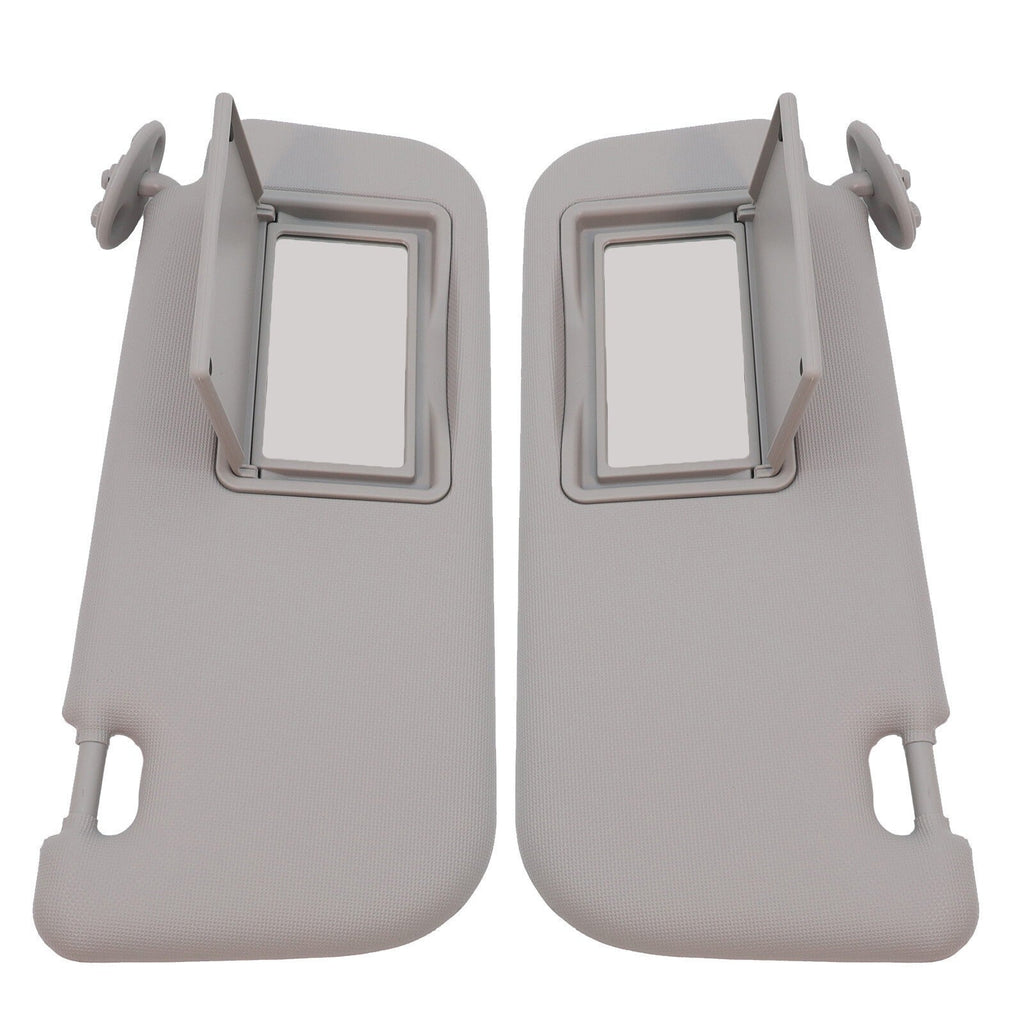 New Fits Toyota Corolla E160/E170 14-17 Gray LH+RH Sun Visor Panel&Makeup Mirror