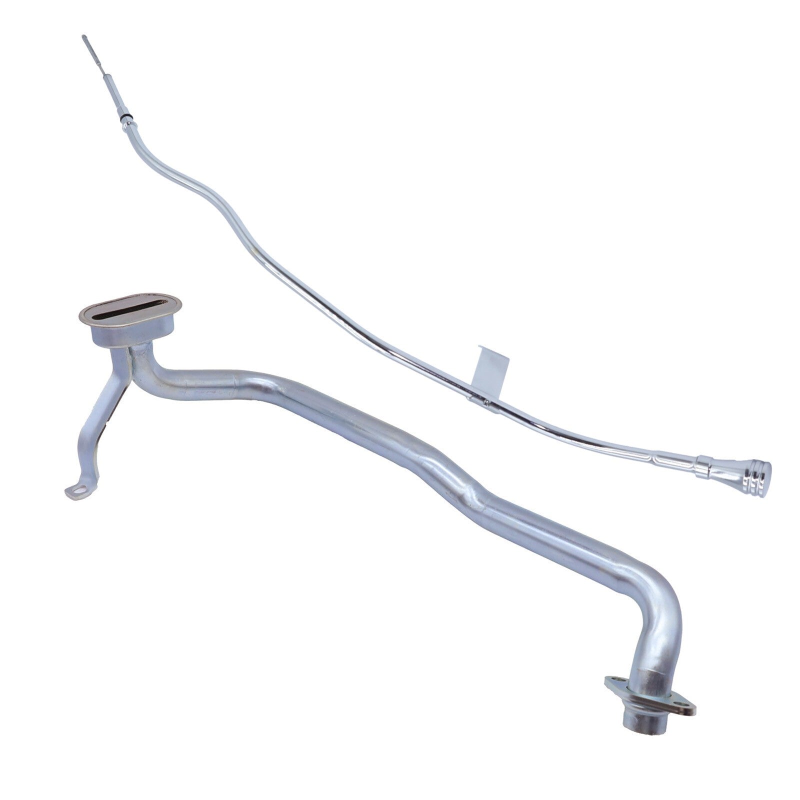 For LS Retro-Fit Aluminum Rear Sump Oil Pan 302-3 W/Up Stainless Oil Dipstick