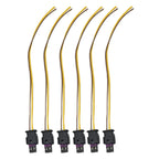 For 11-16 Ram Jeep Chrysler Dodge Charger VW 6Pcs Ignition Coil W/ 6x Connector