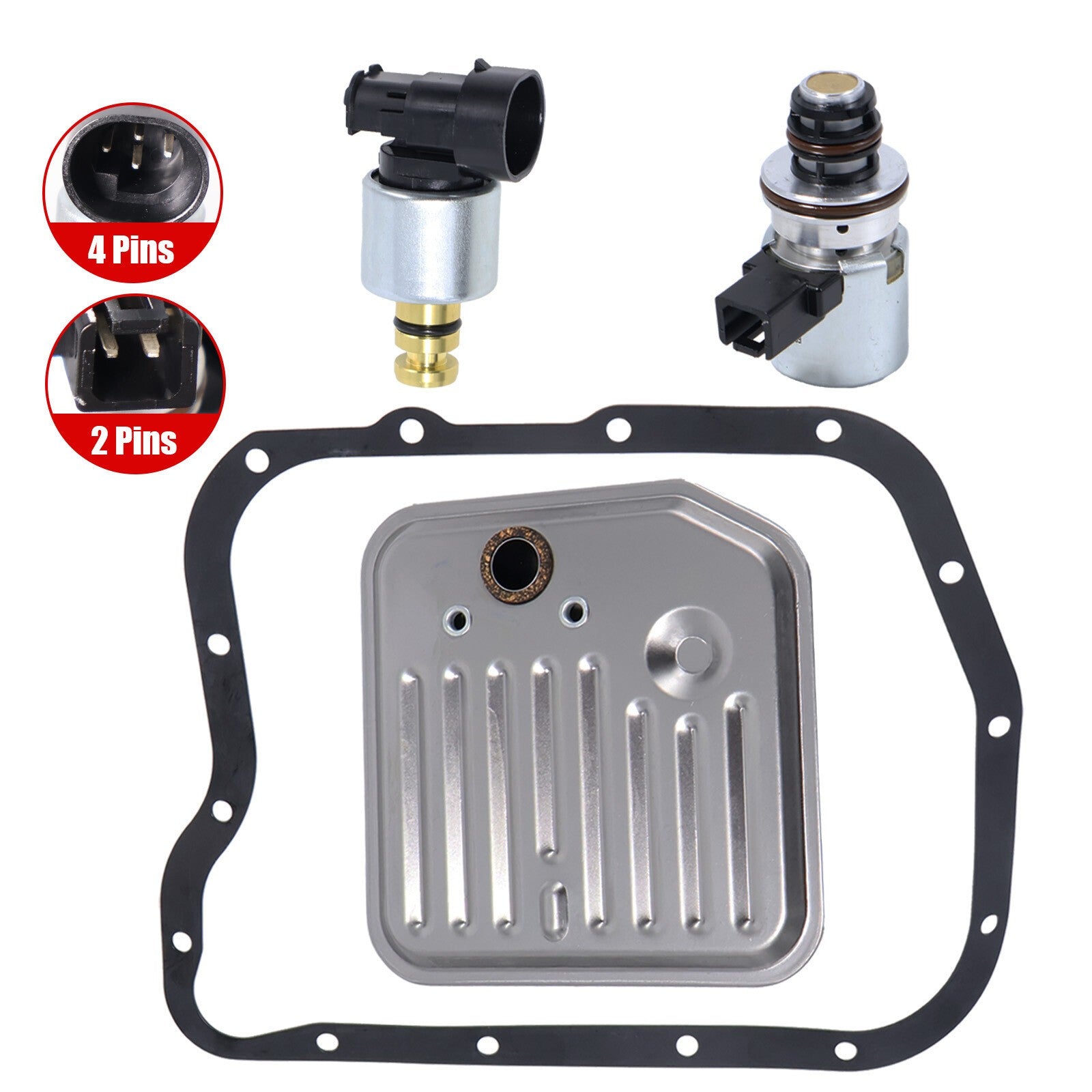A518 46RE 47RE Transmission Solenoid Service Kit For Dodge Dakota Viper Ram Jeep