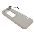 Left Driver Side Gray Sun Visor w/Light&Clip BBM2-69-320C-75 For 2010-13 Mazda 3