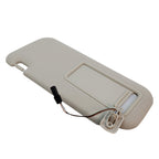 Left Driver Side Gray Sun Visor w/Light&Clip BBM2-69-320C-75 For 2010-13 Mazda 3