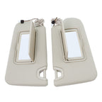For Nissan Altima 2013-2018 Beige right & left Sun Visor w/ Lights 96400-3TA2A
