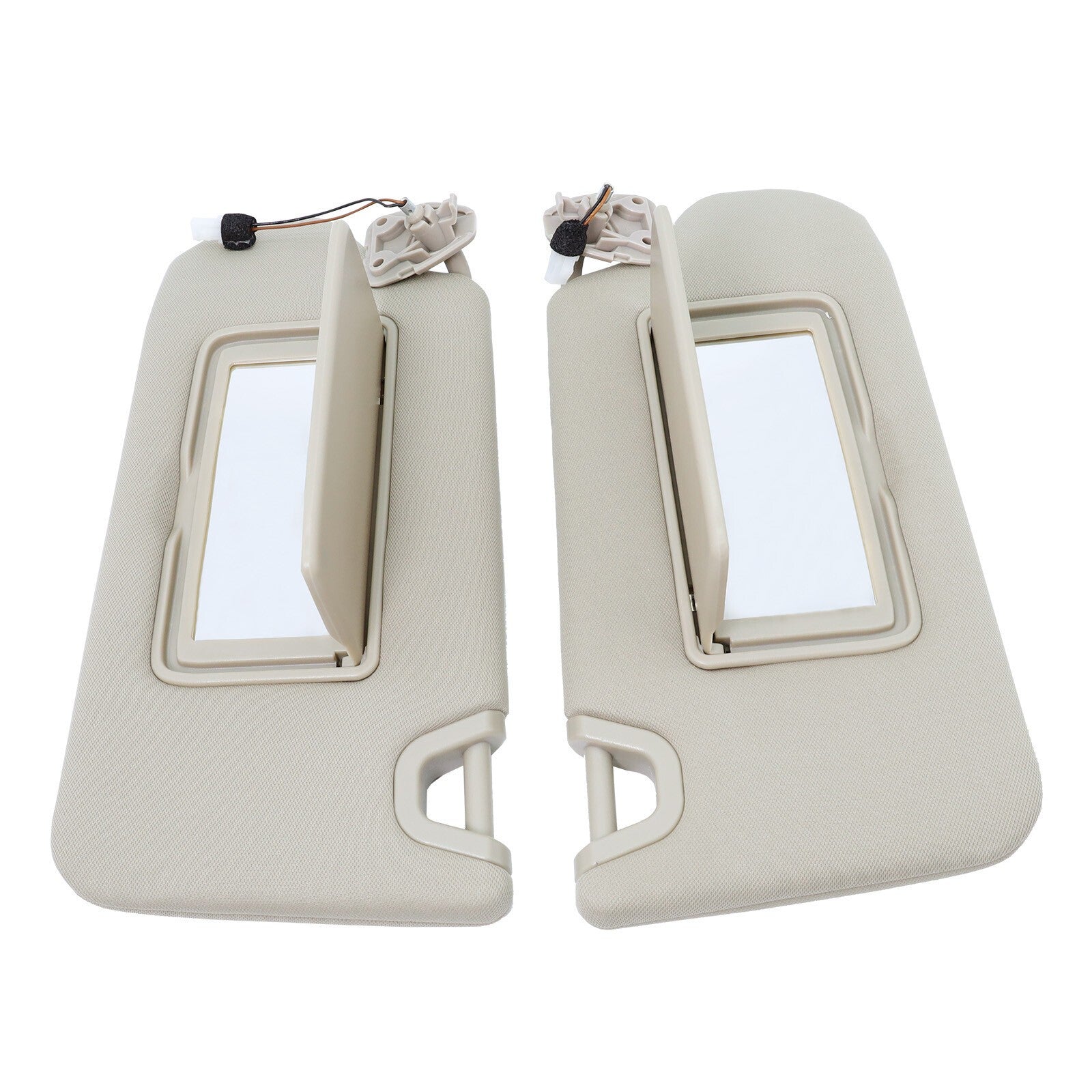 For Nissan Altima 2013-2018 Beige right & left Sun Visor w/ Lights 96400-3TA2A