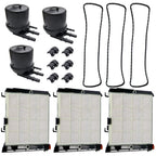 3x Diesel Fuel Filter Kit FD4625 New For 2017-2020 Ford F-250 F-350 6.7L