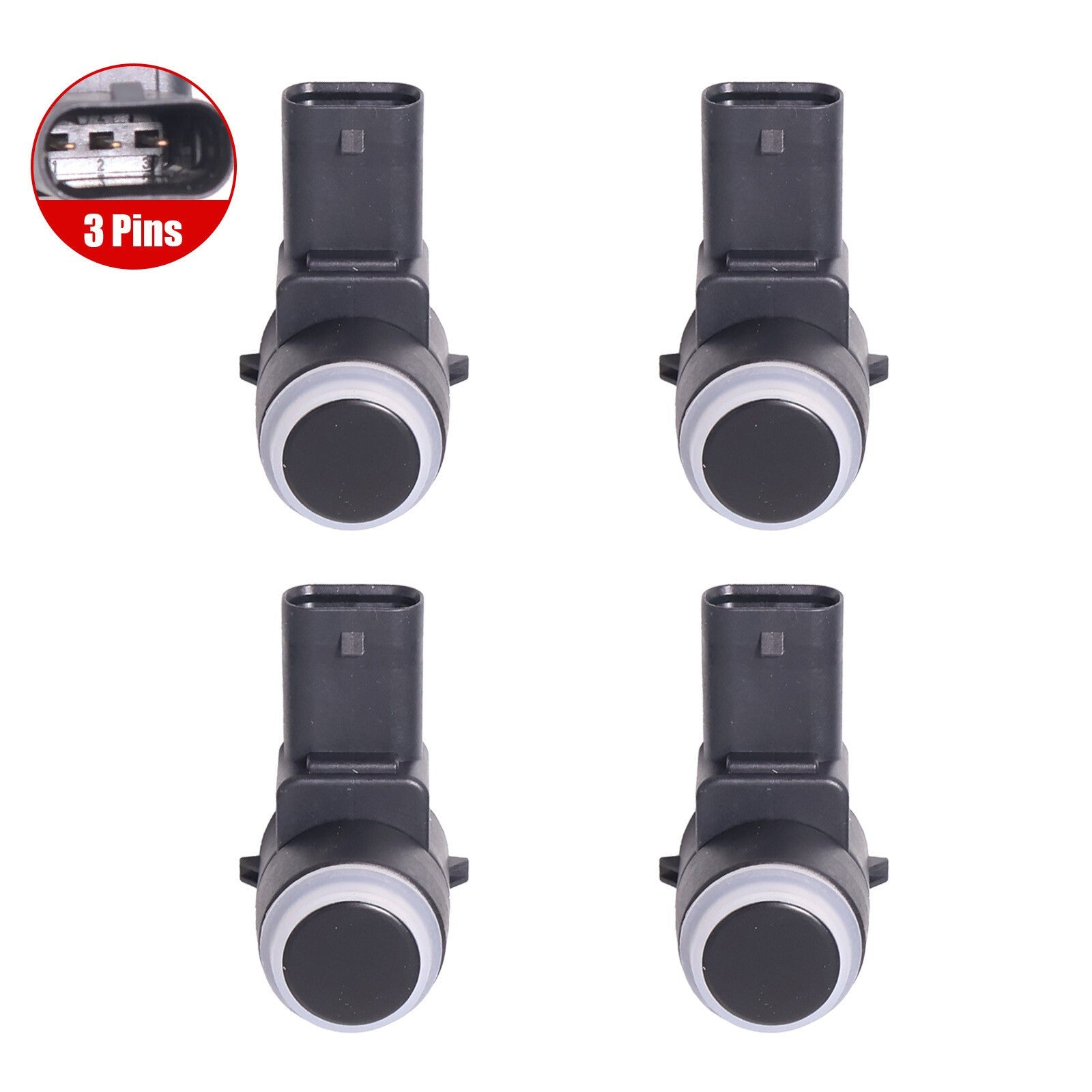 4Pcs Parking Aid Sensor For Dodge Sprinter 2500 3500 Mercedes-Benz A2215420417